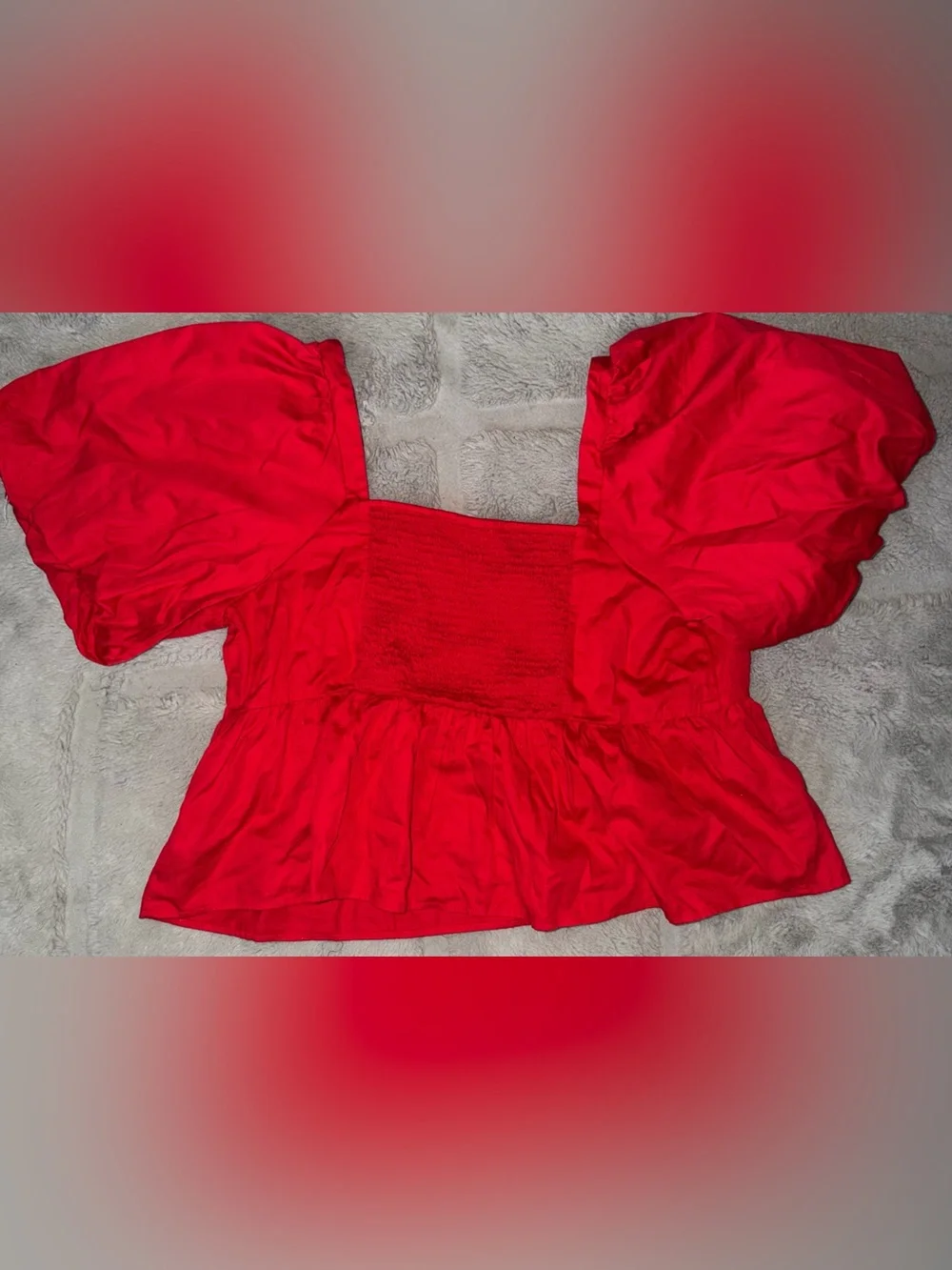 Old Navy vibrant red